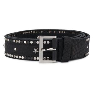 Zadig & Voltaire Gray Pewter Studded Leather Belt Zadig & Voltaire | Accessories | Belt Zadig Voltaire | Poshmark main image 4